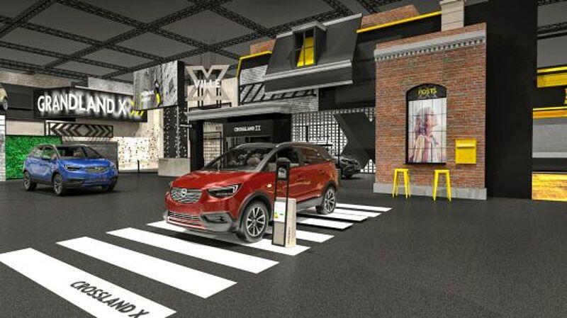 Willkommen in "X-Ville": Auf dem Opel-Stand der IAA dreht sich alles um den mobilen Menschen
