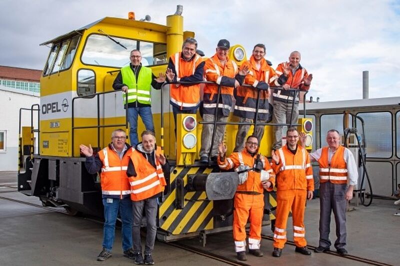 Großes Jubiläum auf Schienen: 100 Jahre Opel-Werksbahn