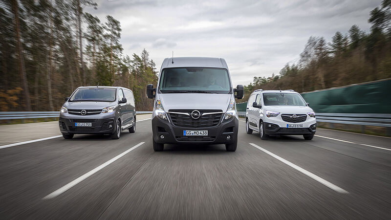 Für Praktiker: "Opel 2020"-Vorteilspakete für Combo, Vivaro und Movano
