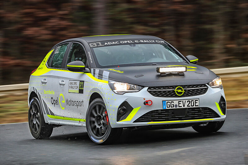 Holzer und Michelin neue Partner beim ADAC Opel e-Rally Cup