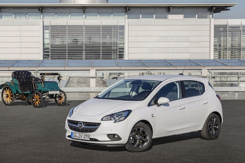 Mobilität für Millionen: Bestes Beispiel - Opel Corsa "120 Jahre"